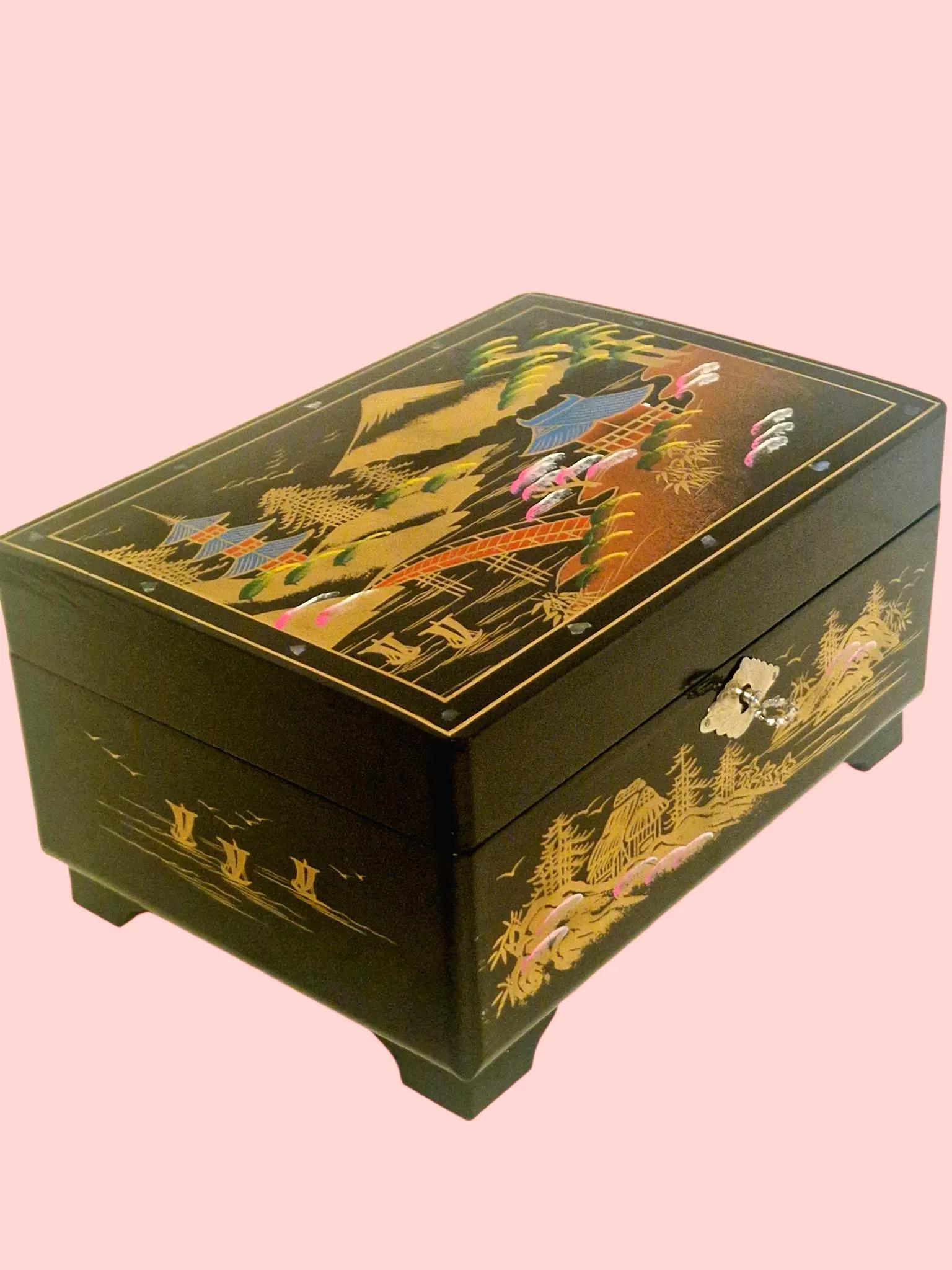 Japanese music box swan lake - Etsy 日本