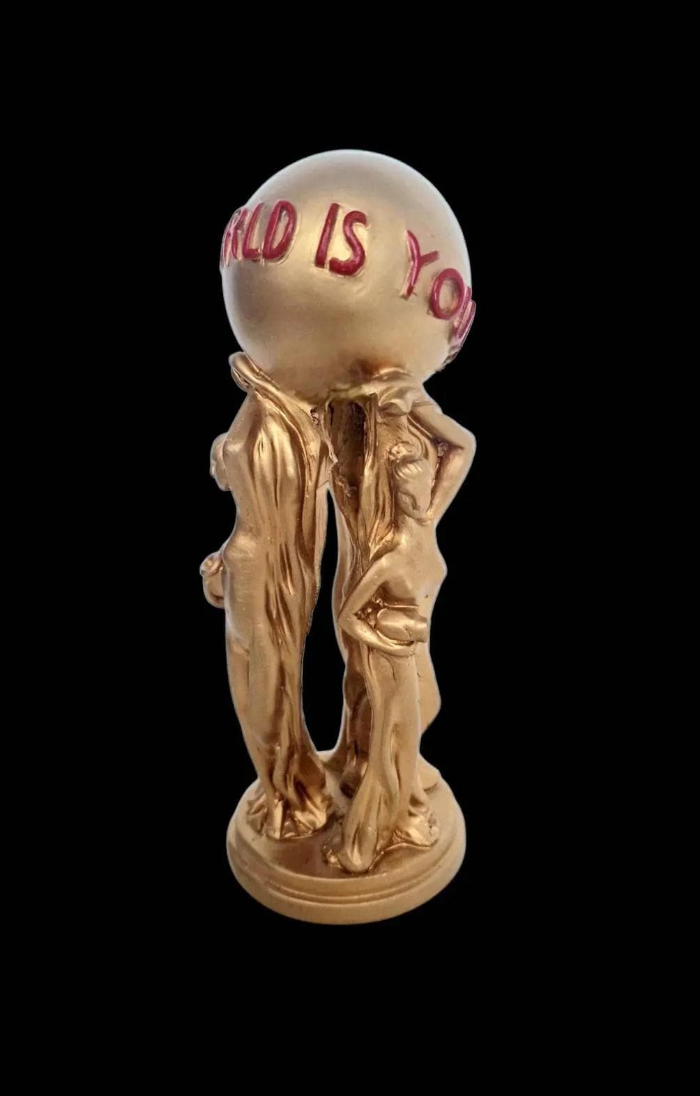 The World is Yours Figurine - Etsy
