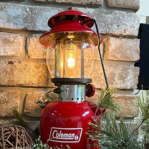 Re-imagined Coleman Lanterns - Electrified Coleman Lanterns for