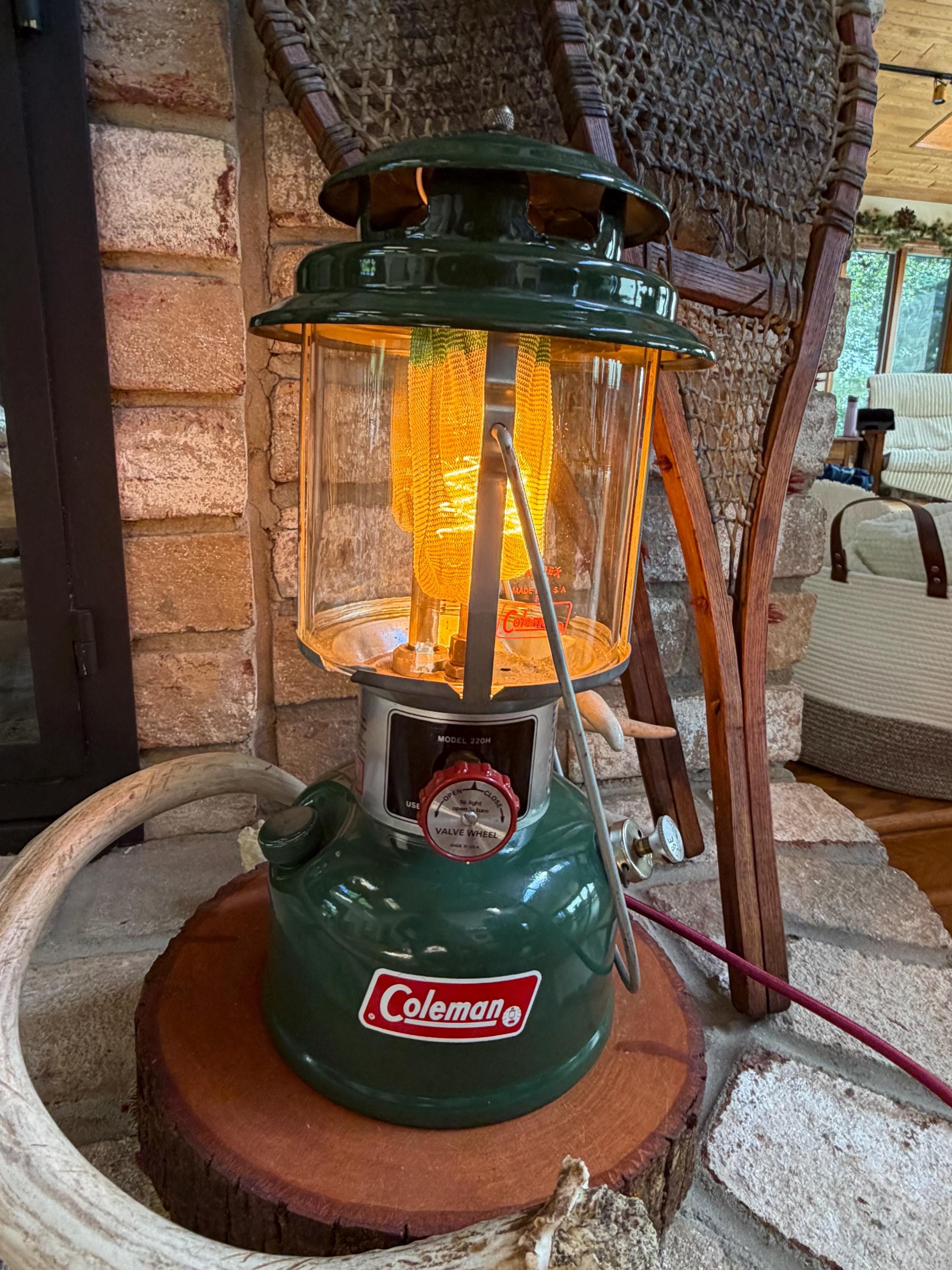 Re-imagined Coleman Lanterns - Electrified Coleman Lanterns for