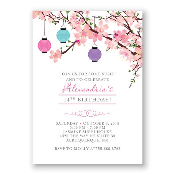 Free Downlad Invitations Cherry Blosssom 4