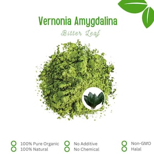 Organic Bitter Leaf Powder (Vernonia Amygdalina) – Wildcrafted Natural Herbs