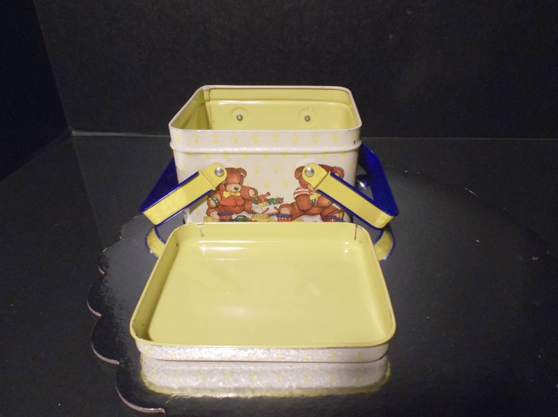 Potpourri Press Bear Square Tin Etsy