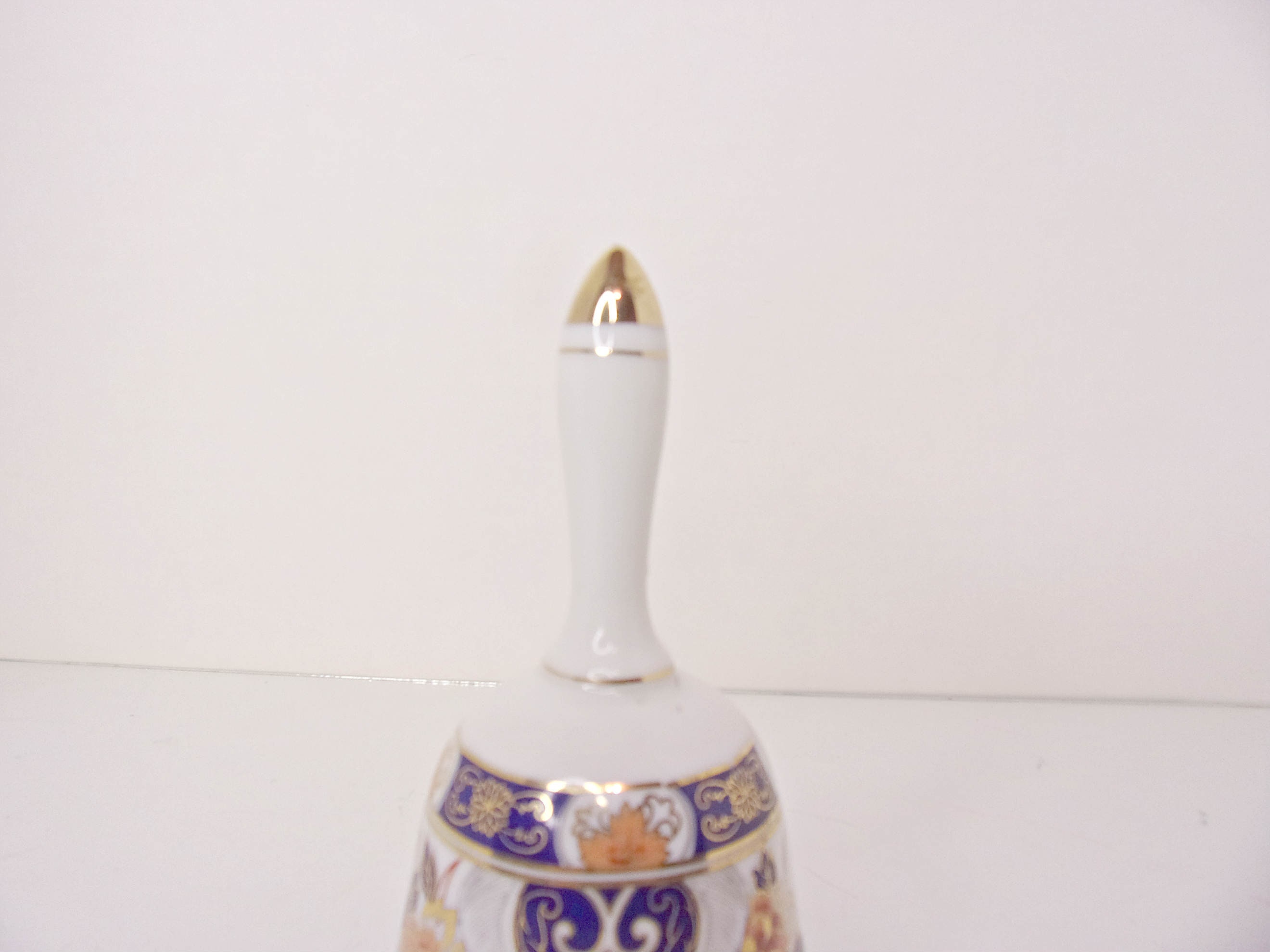 Vintage Imari Porcelain China Bell----Stamped