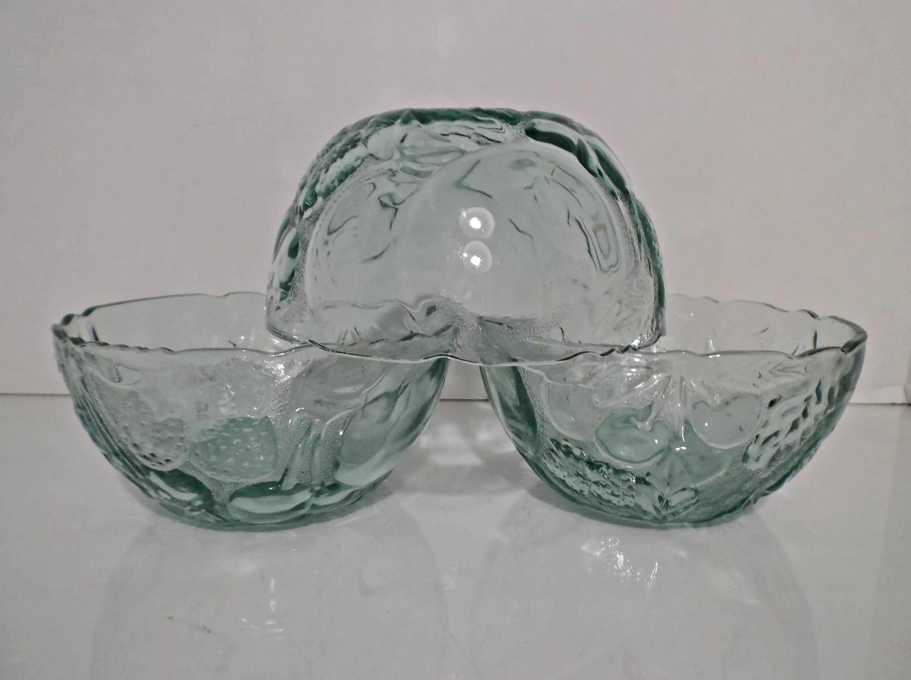 Bowls Decorative Salad and Fruit Mint Green Etsy
