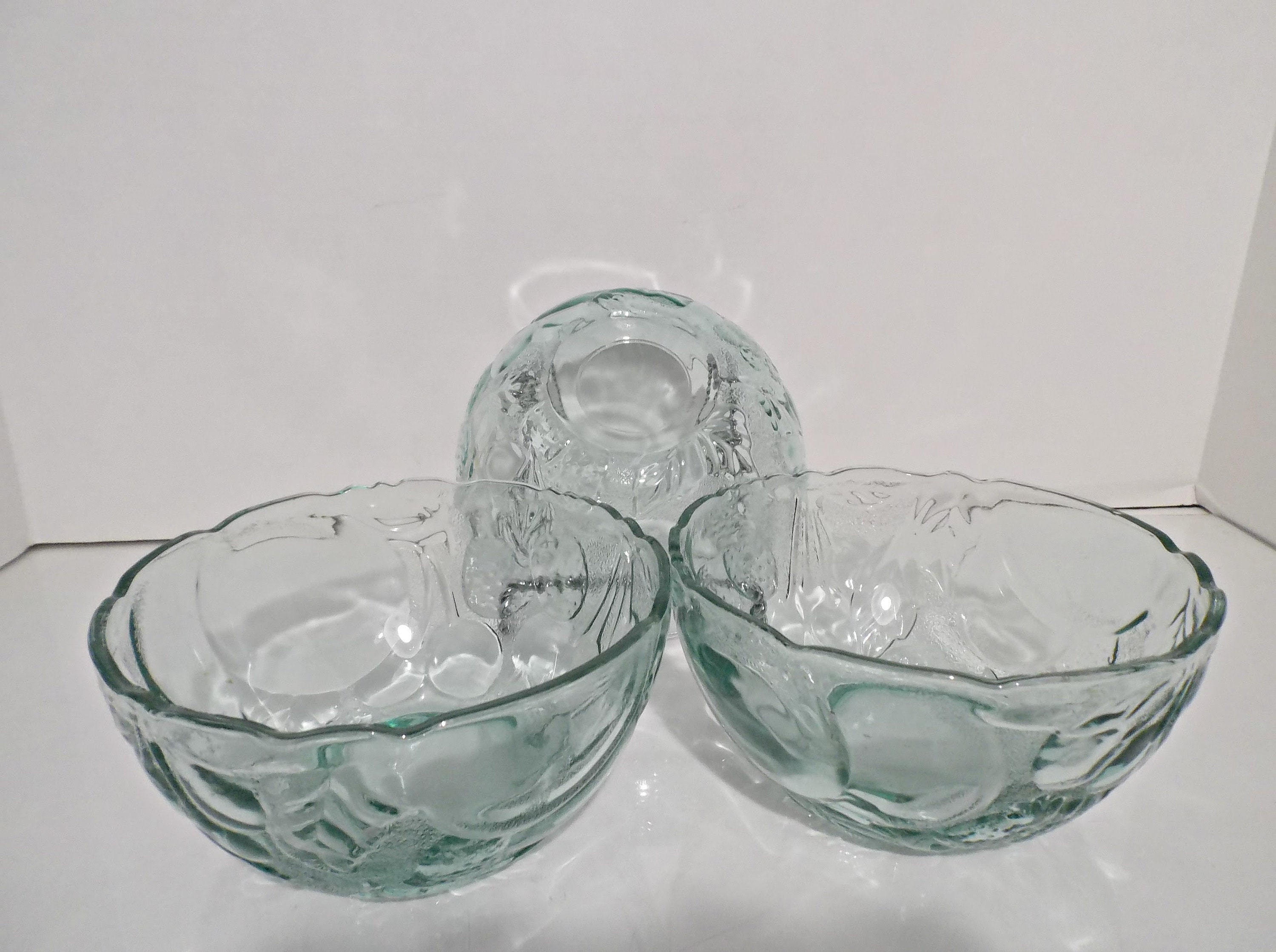 Bowls Decorative Salad and Fruit Mint Green Etsy