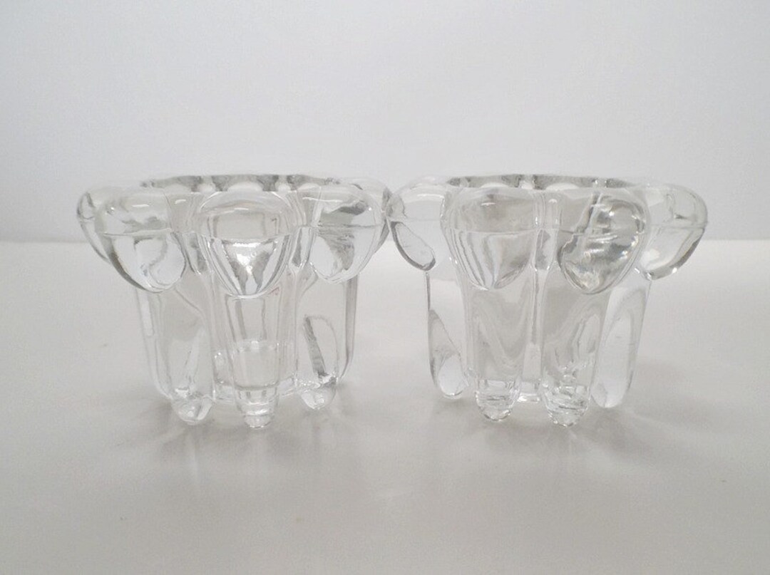 Crystal Candle Holders - Etsy