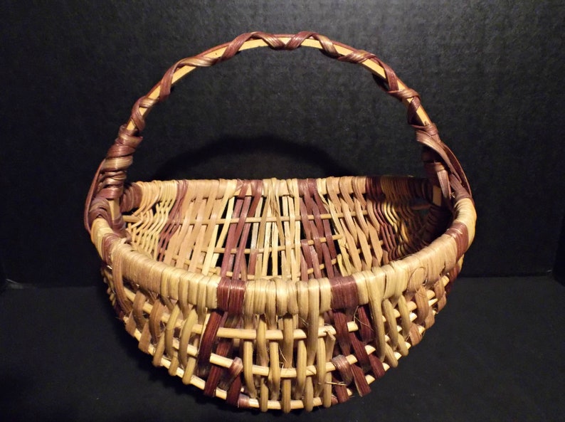 Wicker Egg Basket Etsy