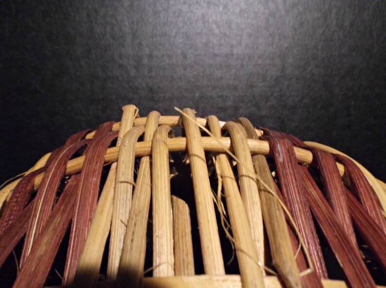 Wicker Egg Basket Etsy