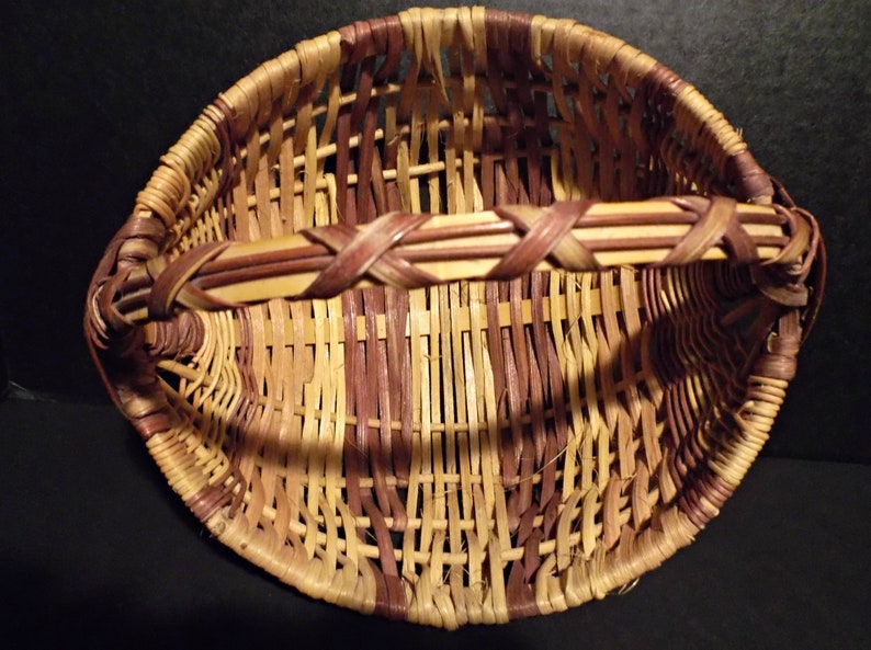 Wicker Egg Basket Etsy