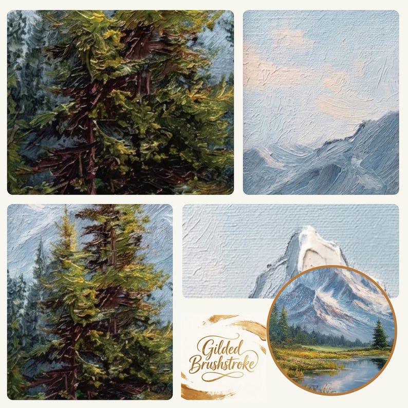 Custom Landscape Oil Painting for Firend Canvas Hand Painted Scenery ...