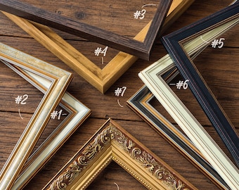 Floating Canvas Frame Vintage Frame Upgrade Frame For Painting Wooden Photo Frame Personalized Frame Frame Ready To Hang Framed Wall Decor