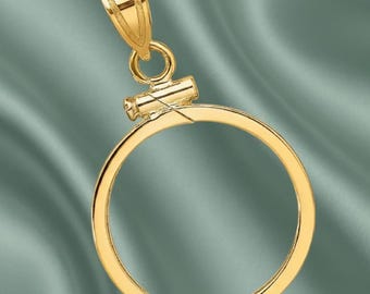 14K Gelbgold überzogen Aura Medaillon Unisex Münze Anhänger Hochzeit Schmuck Geschenk für sie