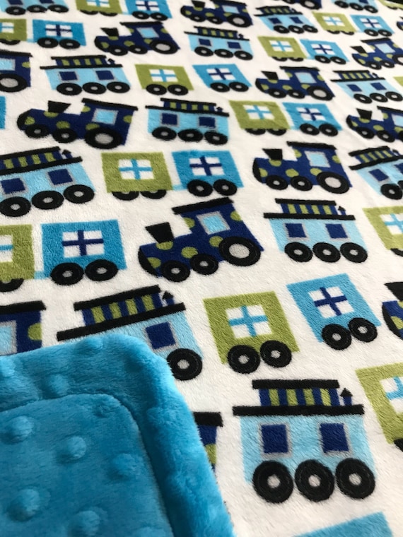 Great Gift for a Baby or Toddler Minky Blanket Pirates Print Minky with Red Dimple Dot Minky Backing