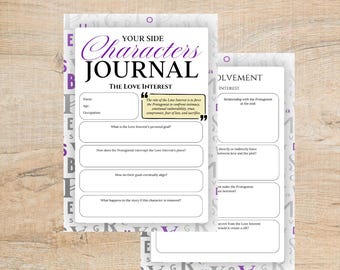 Love Interest Character Template (2 pages)