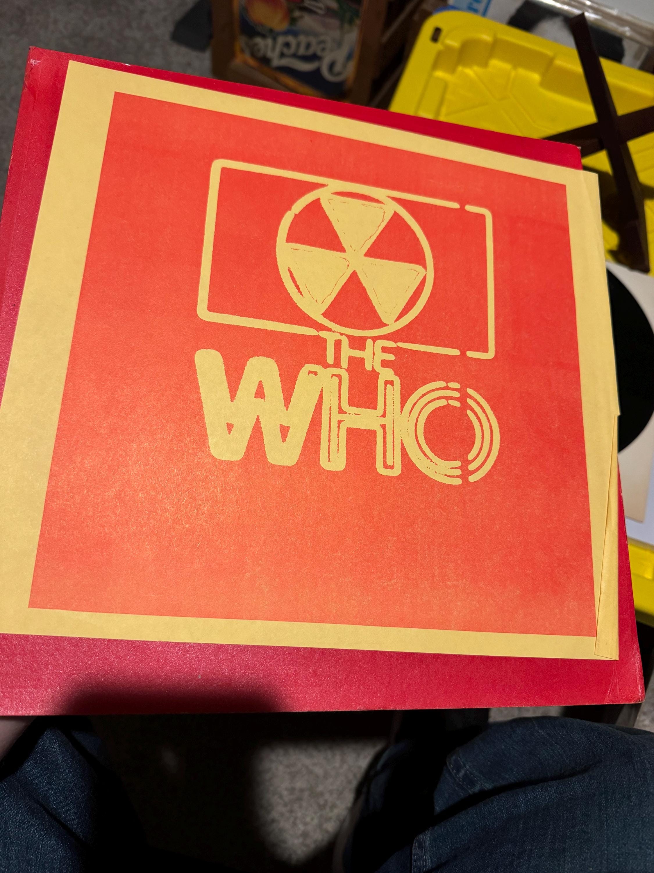 The Who – Decidedly Belated Response Lp Unofficial Bootleg Live 