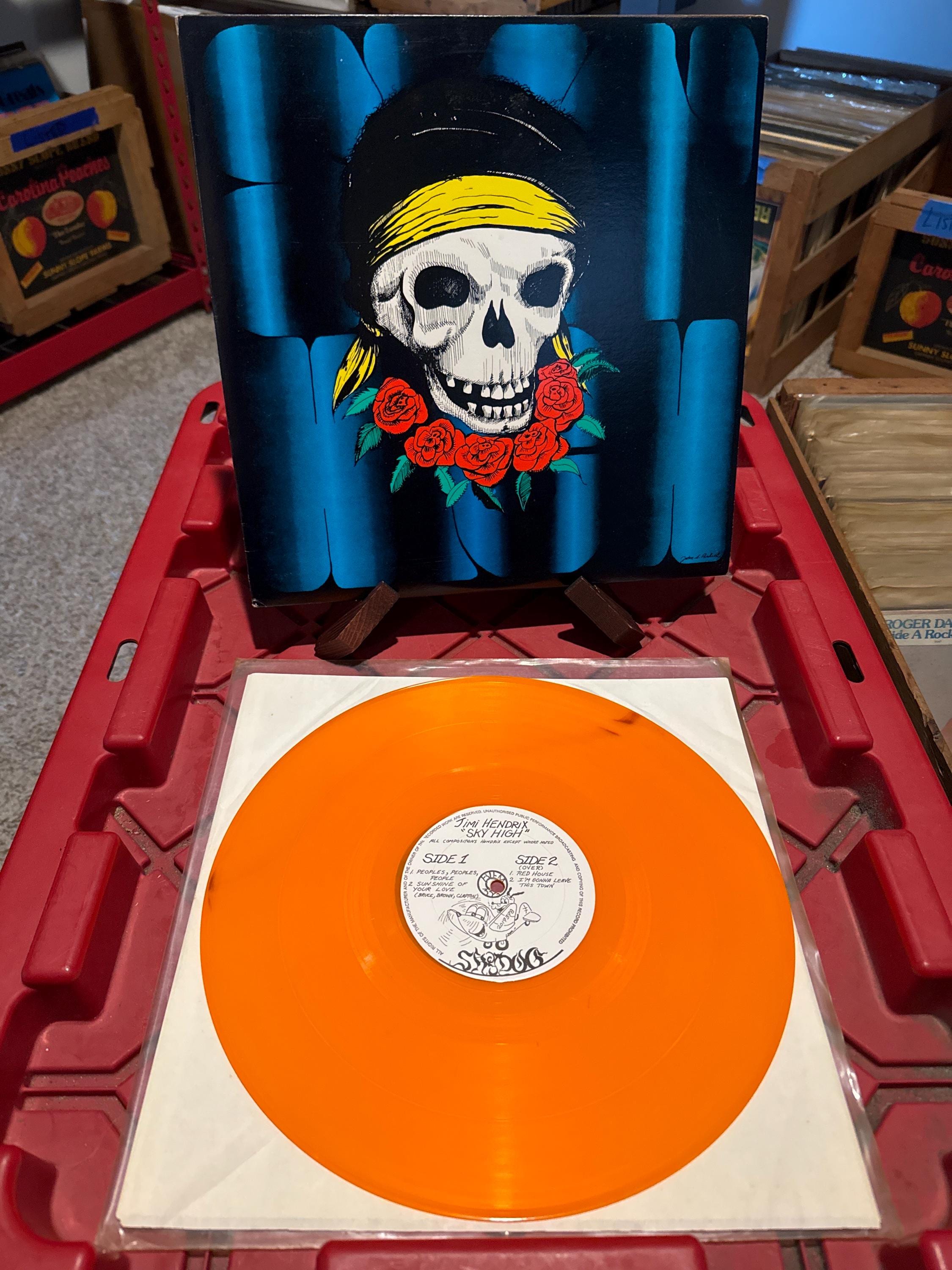 Jimi Hendrix – Sky High – Rare Orange Vinyl – Stardust Records