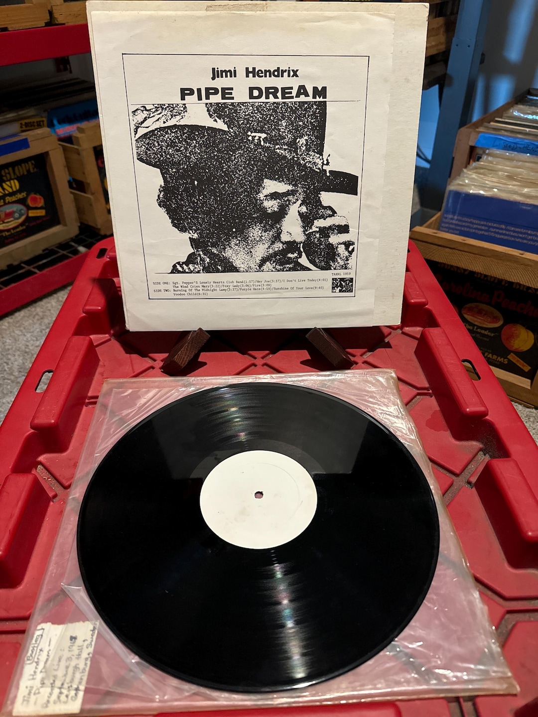 Bootleg Pipe Jimi Hendrix – Pipe Dream Lp | Unofficial Vintage Bootleg | Takrl Era ...
