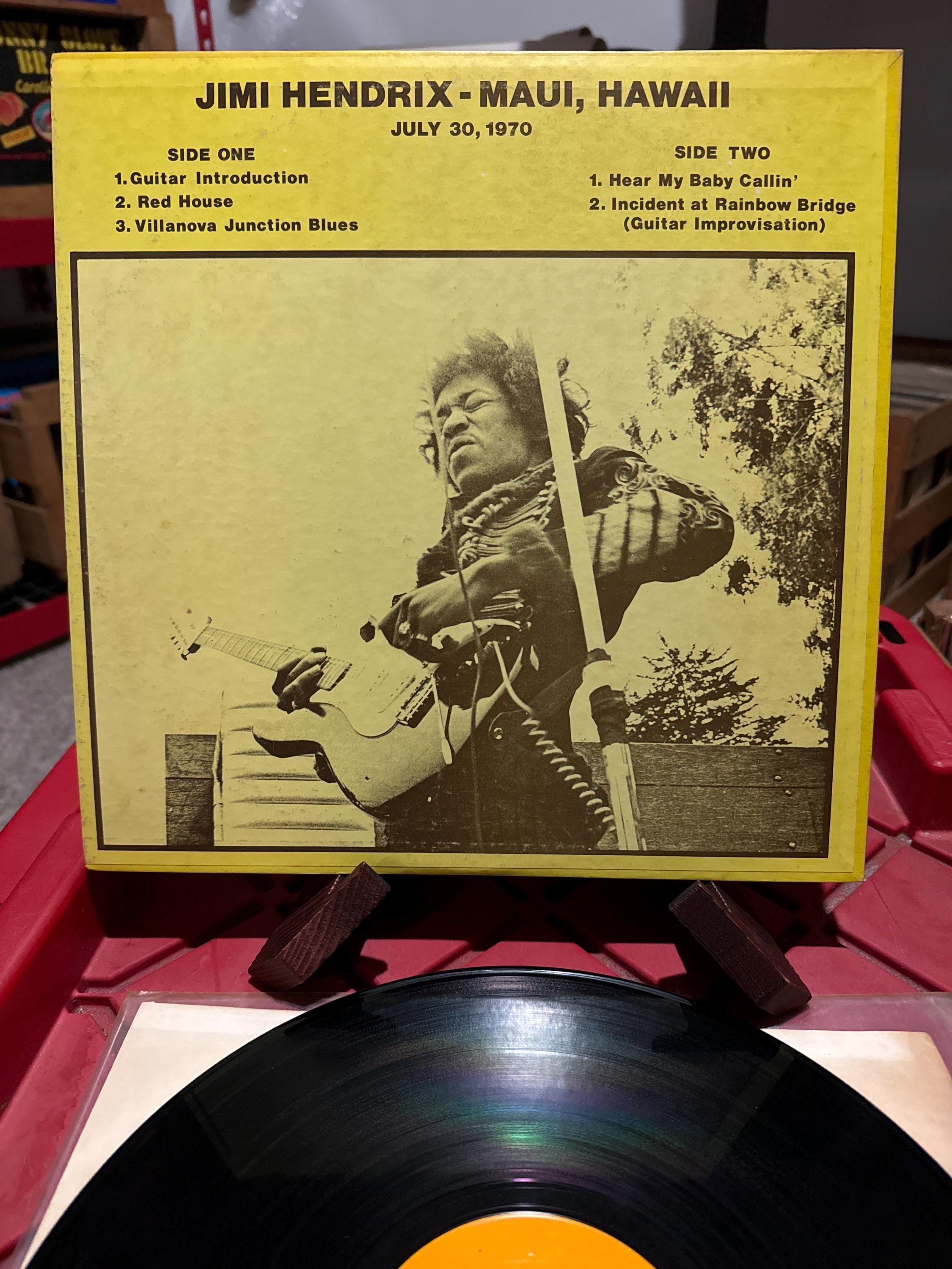 Jimi Hendrix – Maui Hawaii 7/30/70 • Rare Live Bootleg Lp • Nm