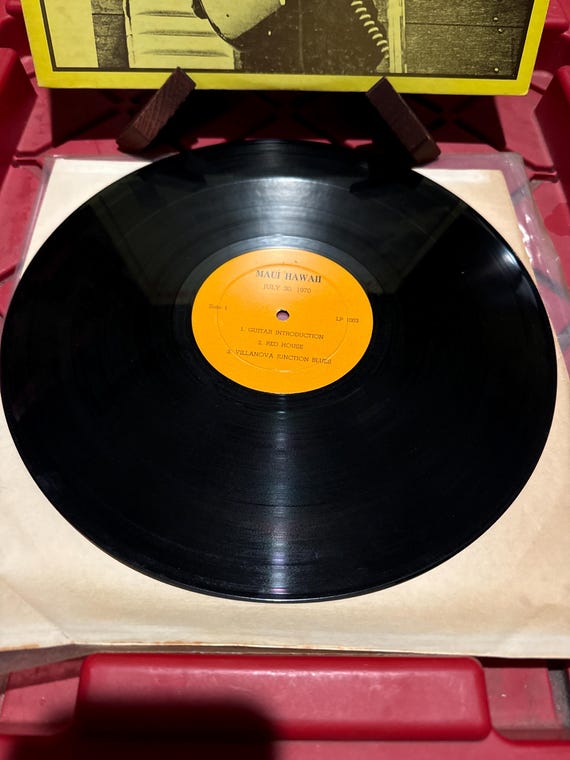 Jimi Hendrix – Maui Hawaii 7/30/70 • Rare Live Bootleg Lp • Nm