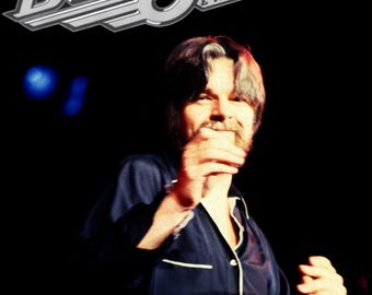 Bob Seger concert poster digital download, 1983 Boston photo print
