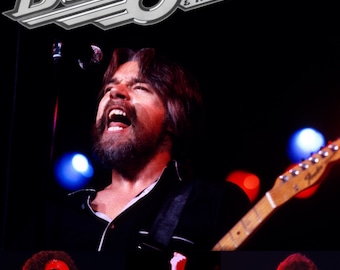 Bob Seger concert poster, Boston Garden 1983 digital print
