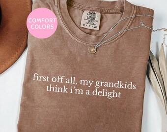 Funny Grandma Shirt, Gift for Grandma, Grammy Shirt, Nana Tee, Gift from grandkids, Cute Grandmother shirt, Grammy gift, Gift from grandson