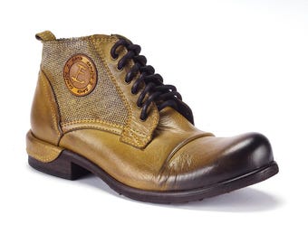 Scarpe da uomo in pelle italiana fatte a mano, stile e comfort perfetti - DOMENICO