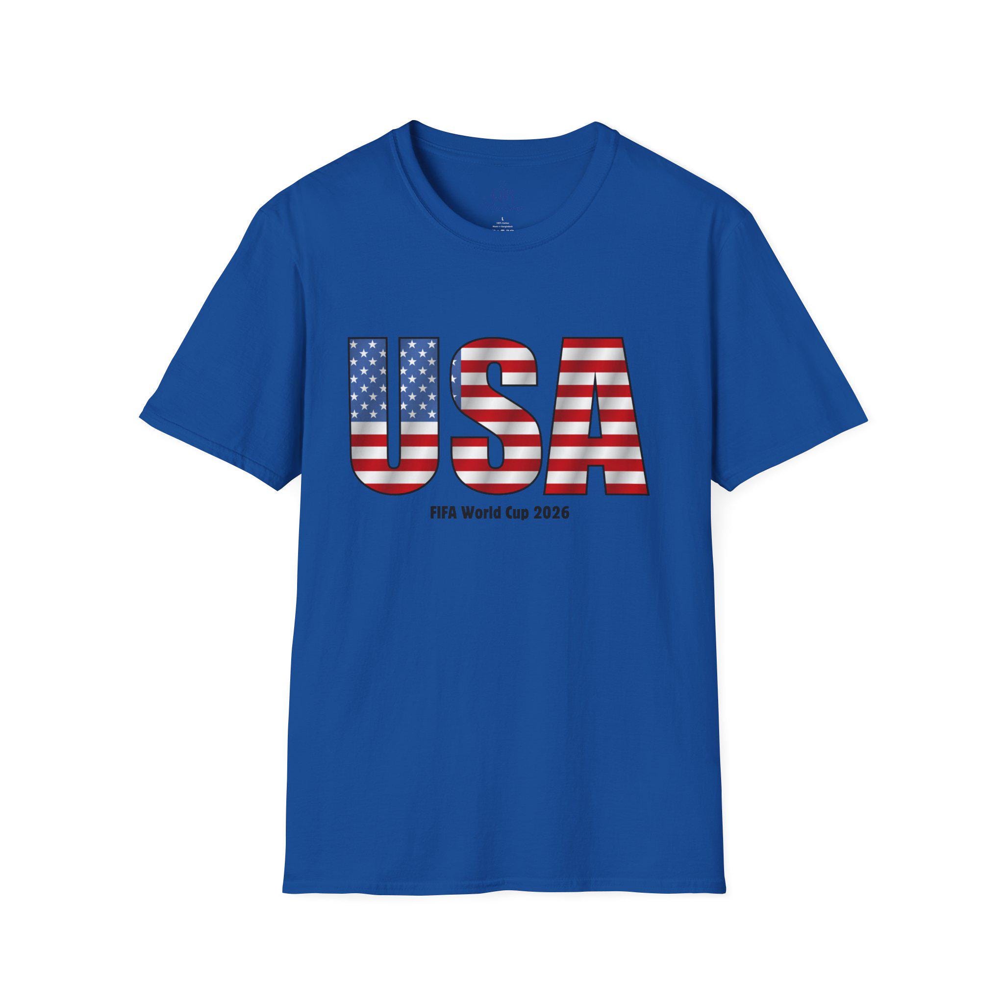 FIFAワールドカップ2026 アメリカ国旗Tシャツ | サッカーファンTシャツ