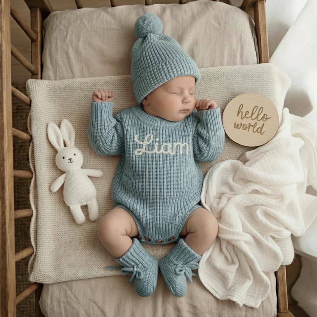 Barboteuse Bébé Fille Cherokee S/P (petit) Bleu Marine à Fleurs - État Neuf