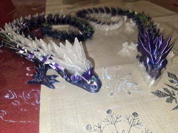 Crystal Dragon – Articulated Decoration & Fidget Toy