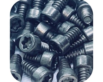 BULK M3 Titanium Torx Socket Screws for Knife Making (Grade 4 Titanium) 4mm-10mm