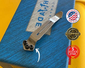 Replacement Pocket Clip Screws For Benchmade Knives (M) BLACK PHILLIPS