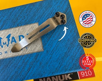 Benchmade Pocket Clip Screws For Benchmade Knives Black T8 TORX 3x Screws (M) Bugout, Osborne & More