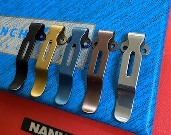 Clip de bolsillo profundo Benchmade para cuchillos Benchmade Bugout, Griptilian, Osborne y más