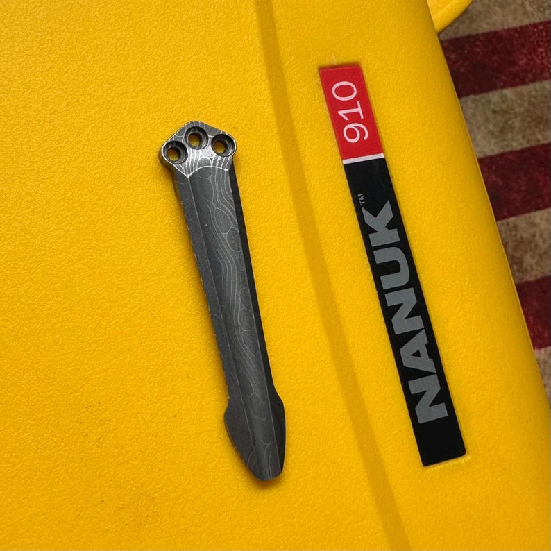 Emerson Knives DAMASCUS Pocket Clip image 2