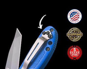 Black T8 Torx Screws for Benchmade Pocket Clip, 3x Screws (L)