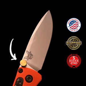 Thumb Stud For Benchmade Knives SINGLE BRASS BARREL Bugout, Osborne, Griptilian, & More