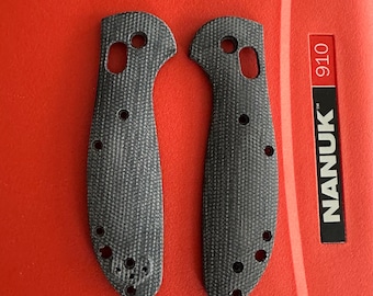 Benchmade Mini Griptilian (MICARTA) 555 556 Replacement Scales