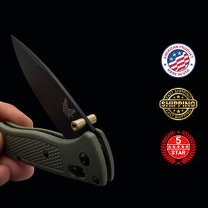 Thumb Stud For Benchmade Knives OG BRASS BARREL Double Sided