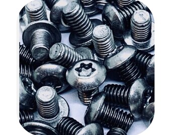 BULK M3 Titanium Torx T10 Screws, Knife Making Supplies (Grade 4 Titanium) 4mm-10mm