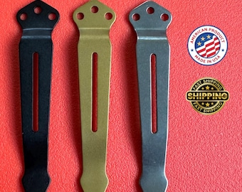 Emerson Titanium Pocket Clip Replacement for Emerson Knives
