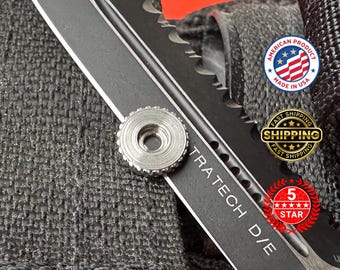 Lockbar Stabilizer For Hinderer Knives GRINDED EDGE TITANIUM