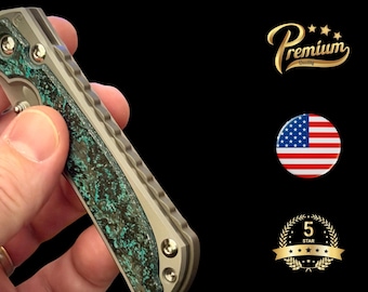 Chris Reeve Small Sebenza 21/31 ARRIÈRE D'ESPACEMENT EN TITANE