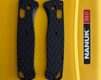 Pèse-personne de rechange Benchmade Bugout en métal, nid d'abeille, noir/argent