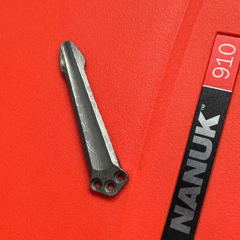 Emerson Knives DAMASCUS Pocket Clip image 1