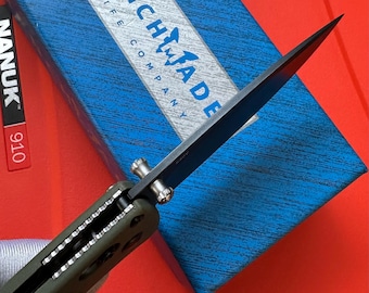 Mini Bugout, Bugout 535, Bailout, Griptilian, Freek, Barrage, Goujon de rechange pour le pouce Crooked River SLIM GRIND Plus de couteaux fabriqués sur mesure