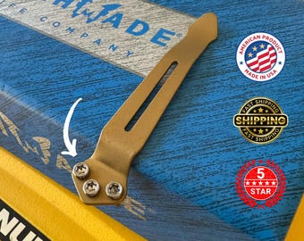 LOW RIDER Benchmade Knives Pocket Clip Screws, Top Grade 5 Titanium (M)