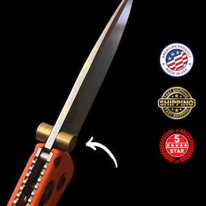 Thumb Stud For Benchmade Knives DOUBLE BRASS BARREL Bugout, Osborne, Griptilian, & More