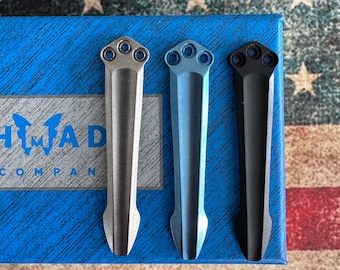Clip de bolsillo de titanio para cuchillos Benchmade
